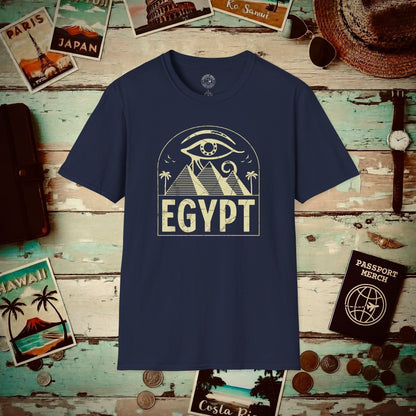 Eye Over Egypt T-Shirt Navy / S