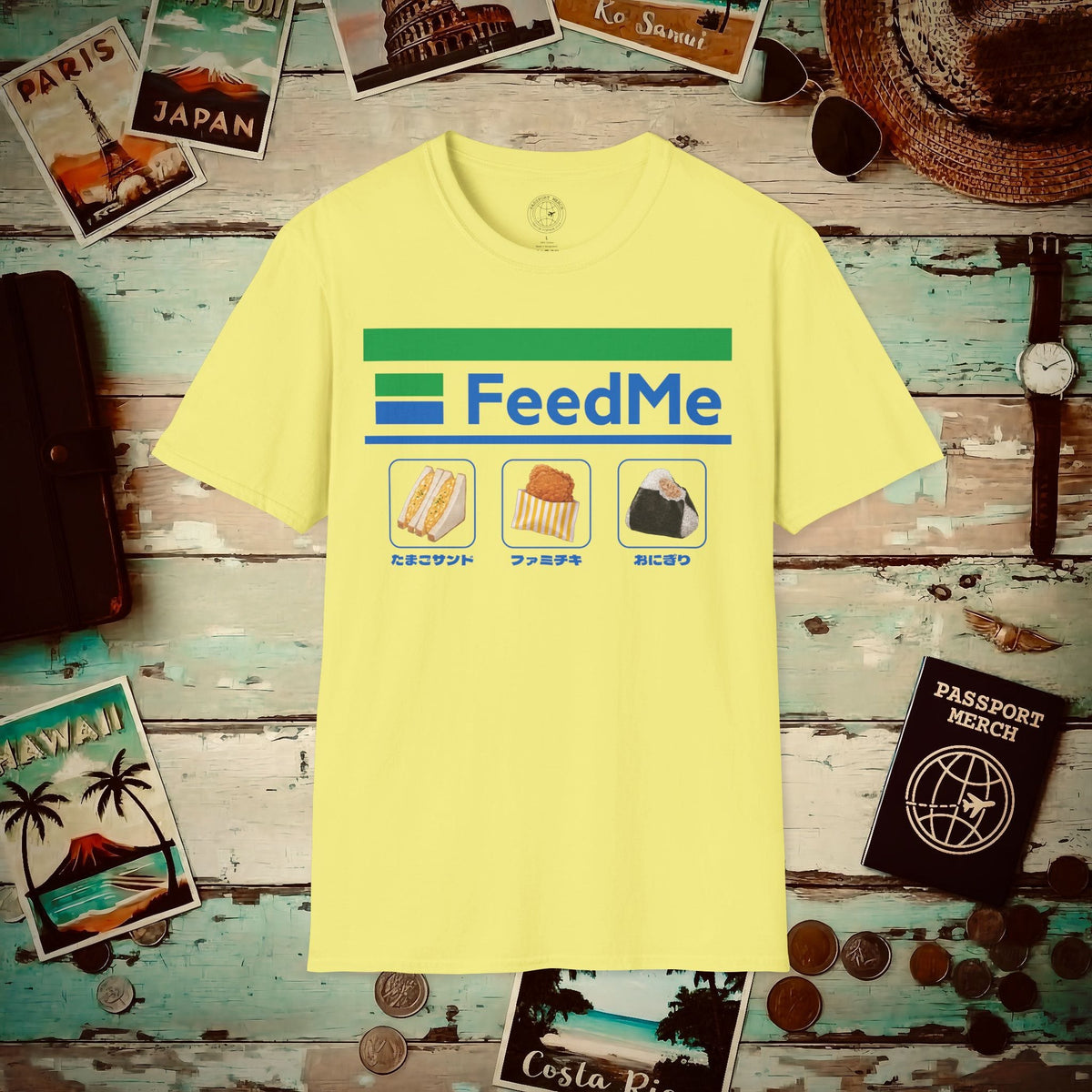 FamilyMart = FeedMe, Japan T-Shirt Cornsilk / S
