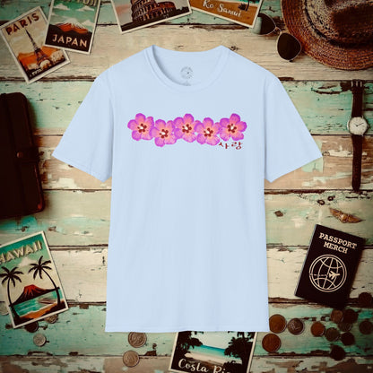 Five Pink Mugunghwa, Korea T-Shirt Light Blue / S