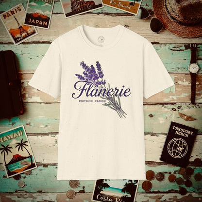 Flanerie, Provence Lavenders, France T-Shirt Natural / S