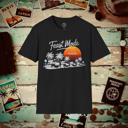 Food Truck Feast Mode, Hawaii T-Shirt Black / S