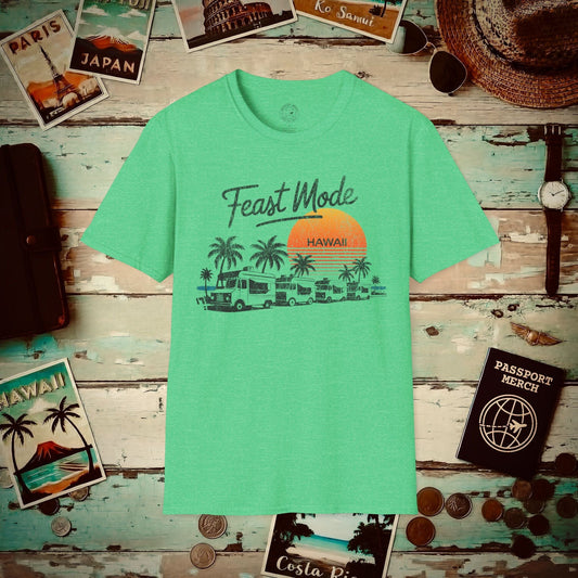 Food Truck Feast Mode, Hawaii T-Shirt Heather Irish Green / S