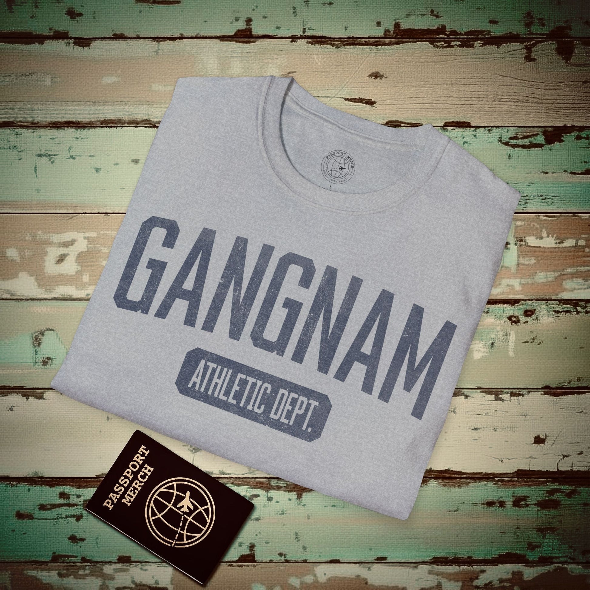 Gangnam Athletic Dept. Korea T-Shirt Sport Grey / S