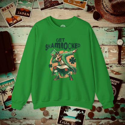 Get Shamrocked, Ireland Crewneck Irish Green / S