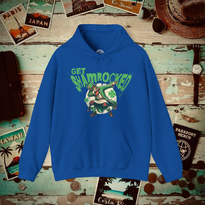 Get Shamrocked, Ireland Hoodie Royal / S