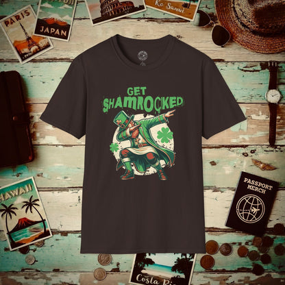 Get Shamrocked, Ireland T-Shirt Dark Chocolate / S