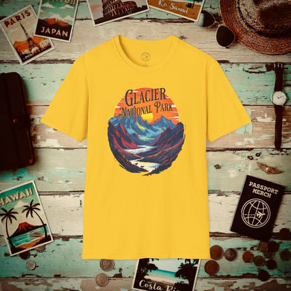 Glacier National Park, Montana T-Shirt Daisy / S
