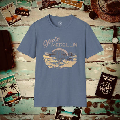 Glide Medellín, Columbia T-Shirt Heather Indigo / S