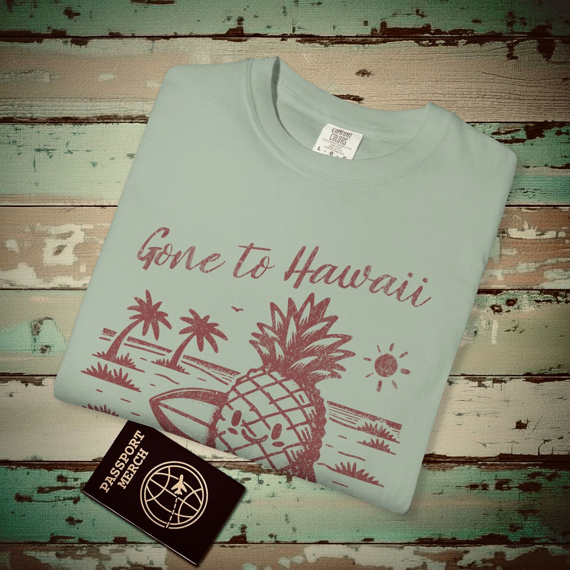 Gone to Hawaii, Pineapple Paradise Heavy Tee