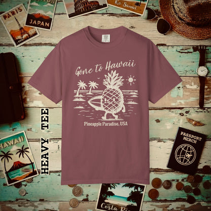 Gone to Hawaii, Pineapple Paradise Heavy Tee Brick / S