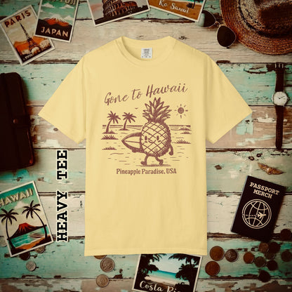 Gone to Hawaii, Pineapple Paradise Heavy Tee Butter / S