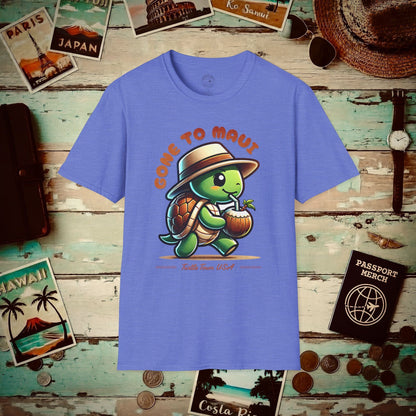 Gone to Maui, Turtle Town Hawaii T-Shirt Heather Royal / S