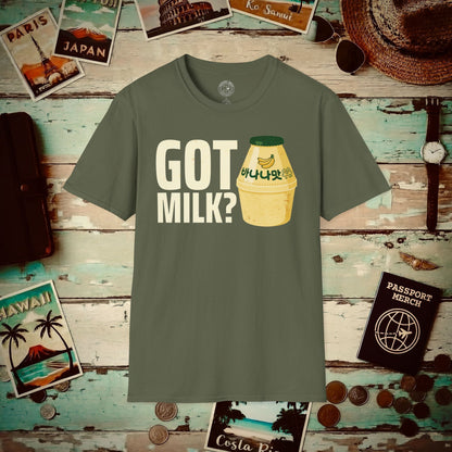 Got Milk? Korea T-Shirt Military Green / S