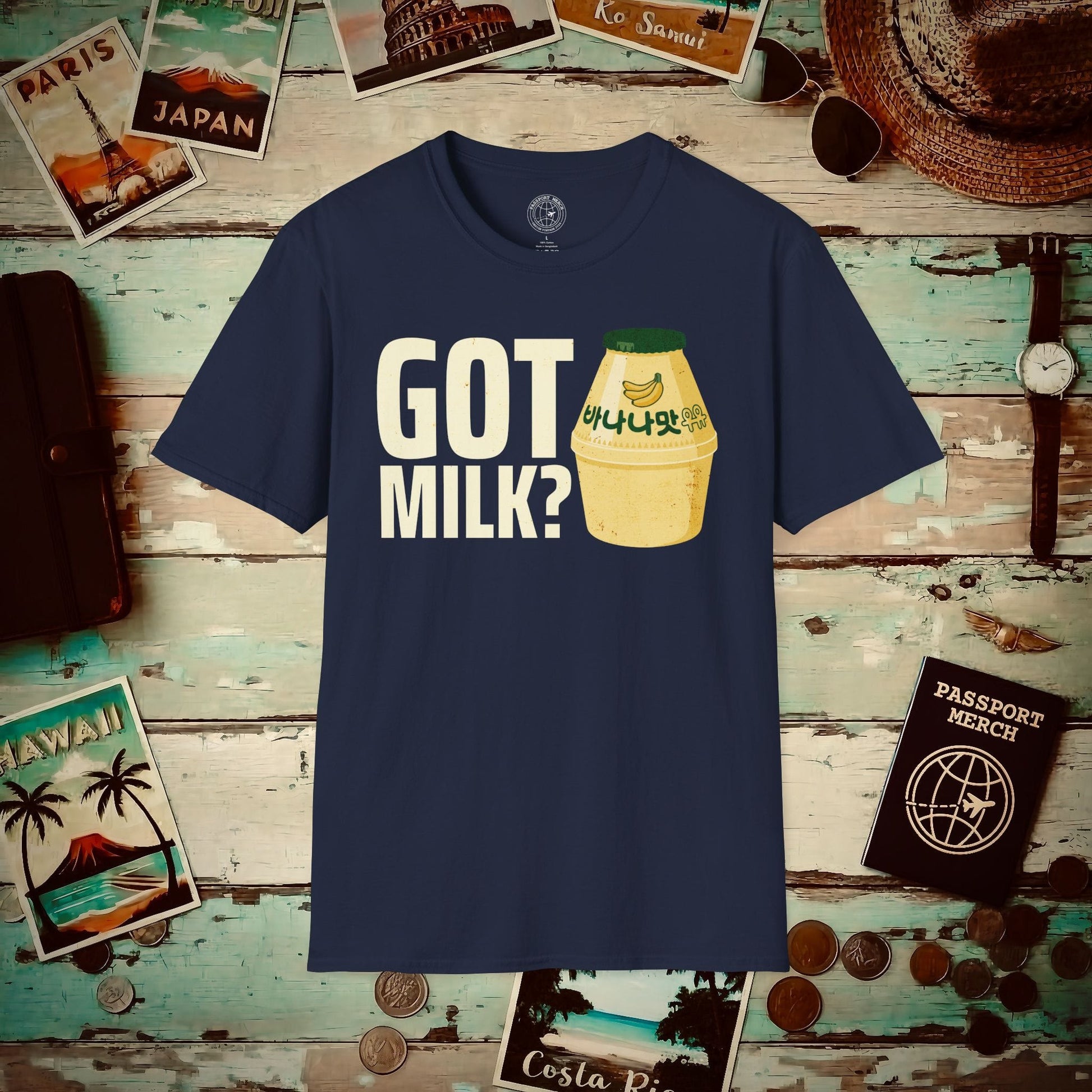 Got Milk? Korea T-Shirt Navy / S