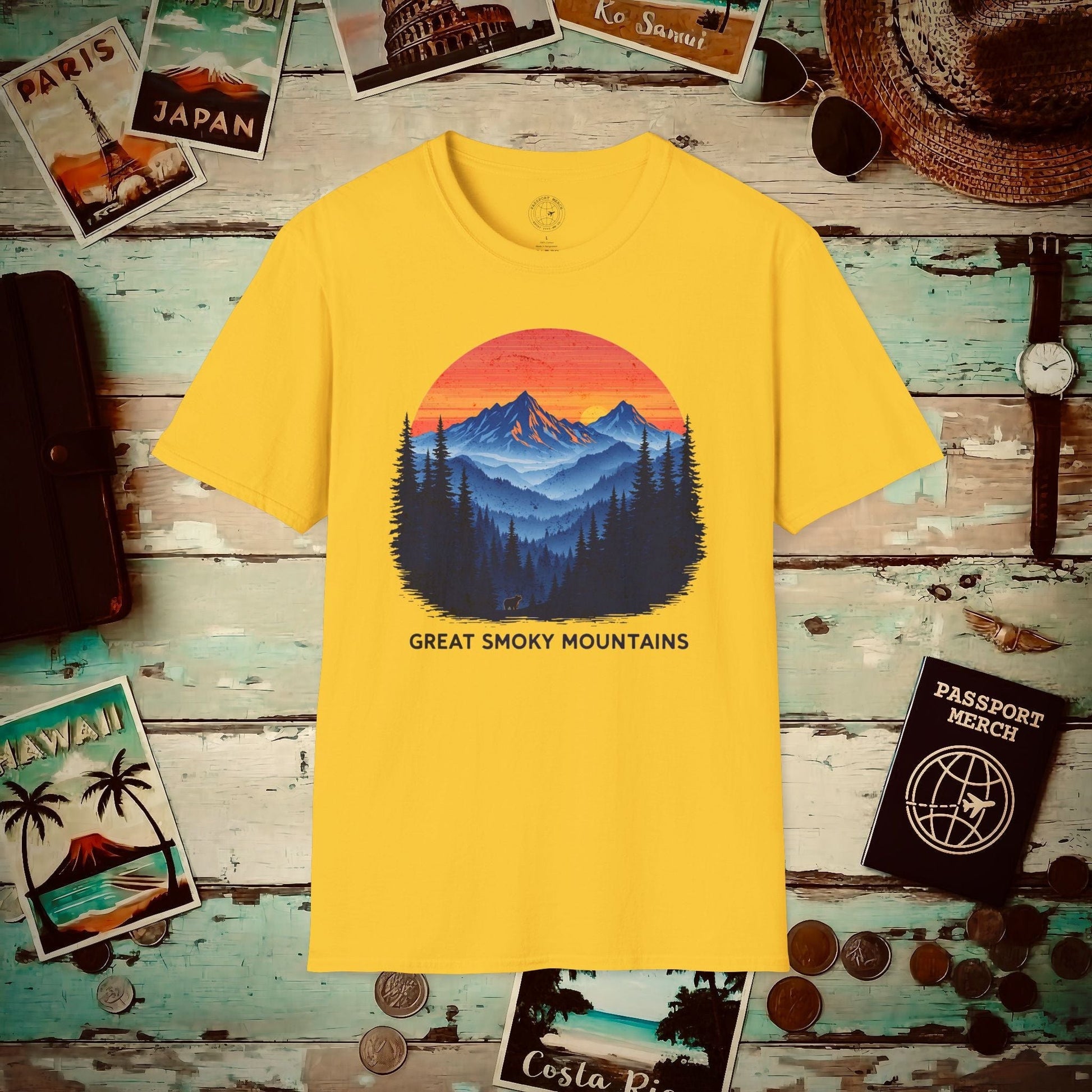 Great Smoky Mountains, Tennessee T-Shirt Daisy / S