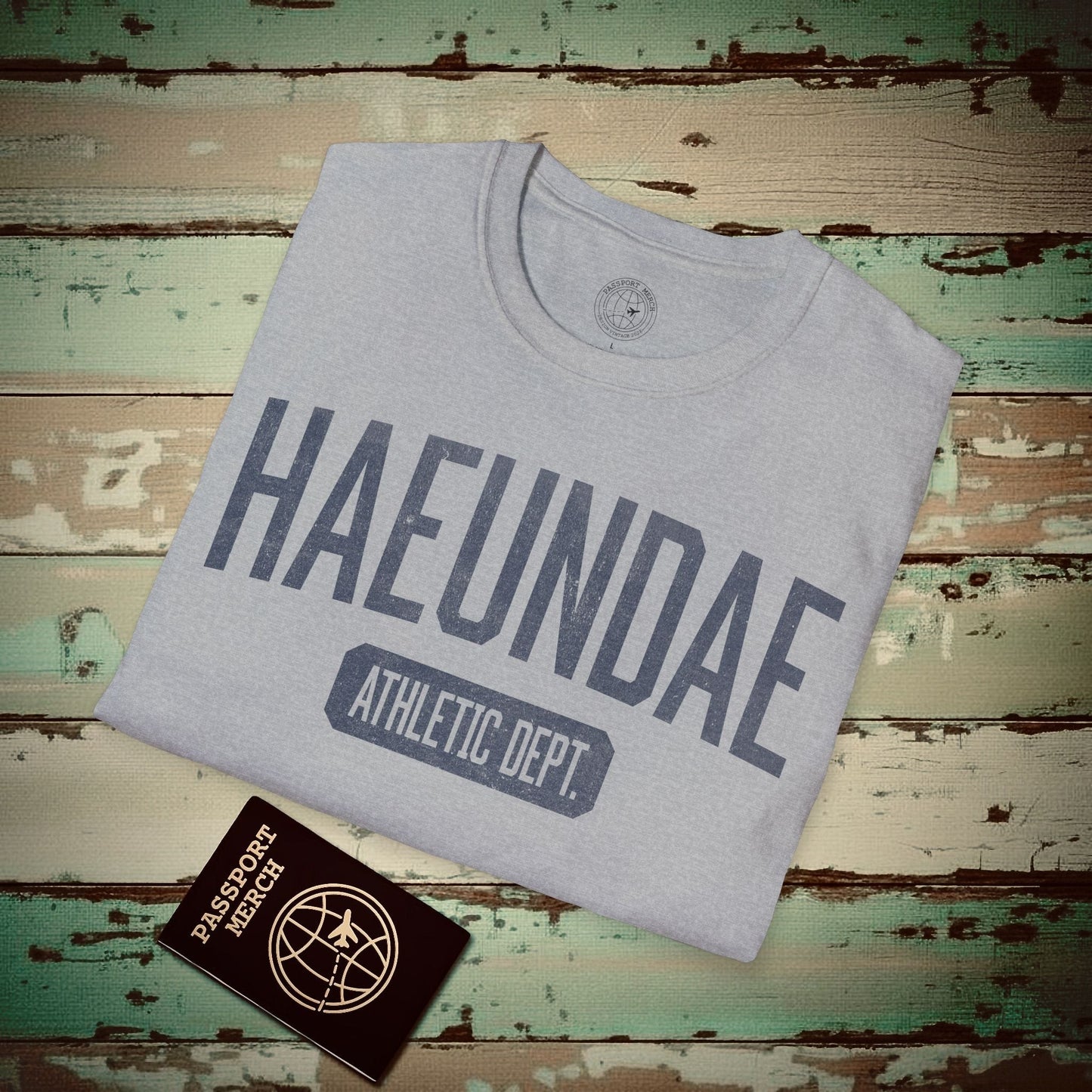 Haeundae Athletic Dept. Korea T-Shirt Sport Grey / S