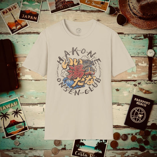 Hakone Onsen Club, Japan T-Shirt Sand / S