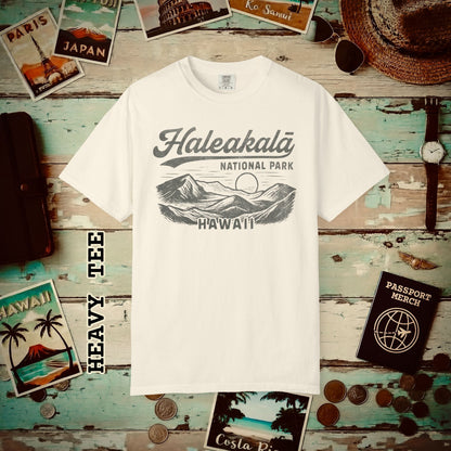 Haleakala National Park Vintage Monochrome, Hawaii Heavy Tee Ivory / S