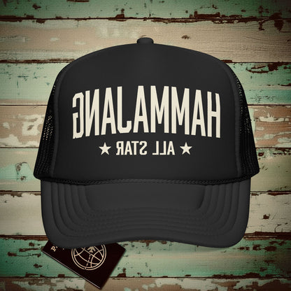 Hammajang All Star, Hawaii Trucker Hat Black / One size