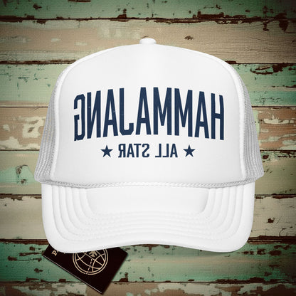 Hammajang All Star, Hawaii Trucker Hat White / One size