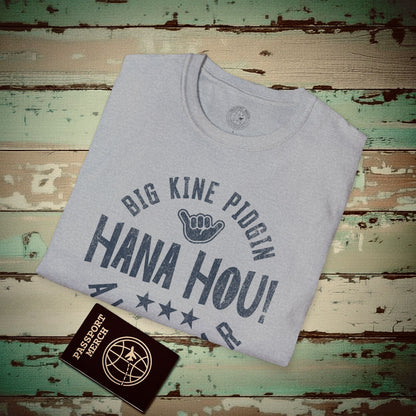 Hana Hou! (Pidgin All Star), Hawaii T-Shirt Sport Grey / S