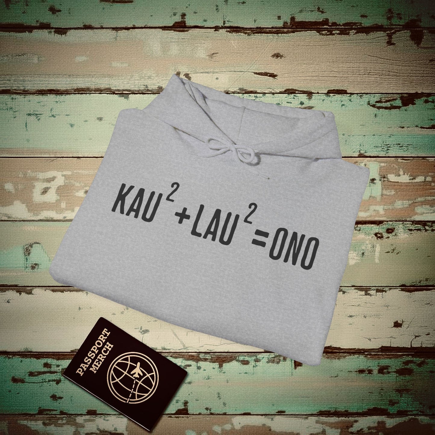 Hawaiian Foodie Math (Basic Algebra) Hoodie Sport Grey / S