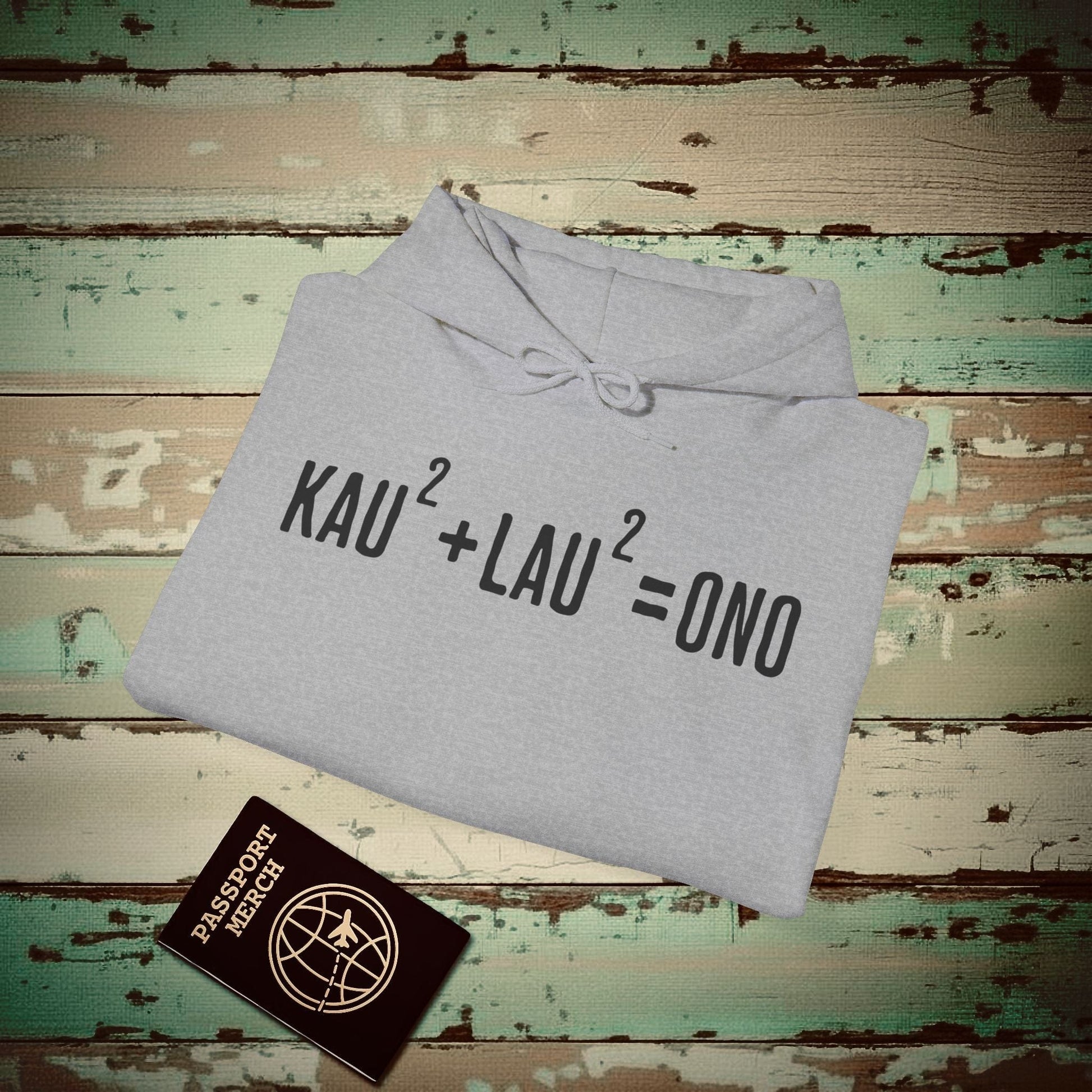 Hawaiian Foodie Math (Basic Algebra) Hoodie Sport Grey / S