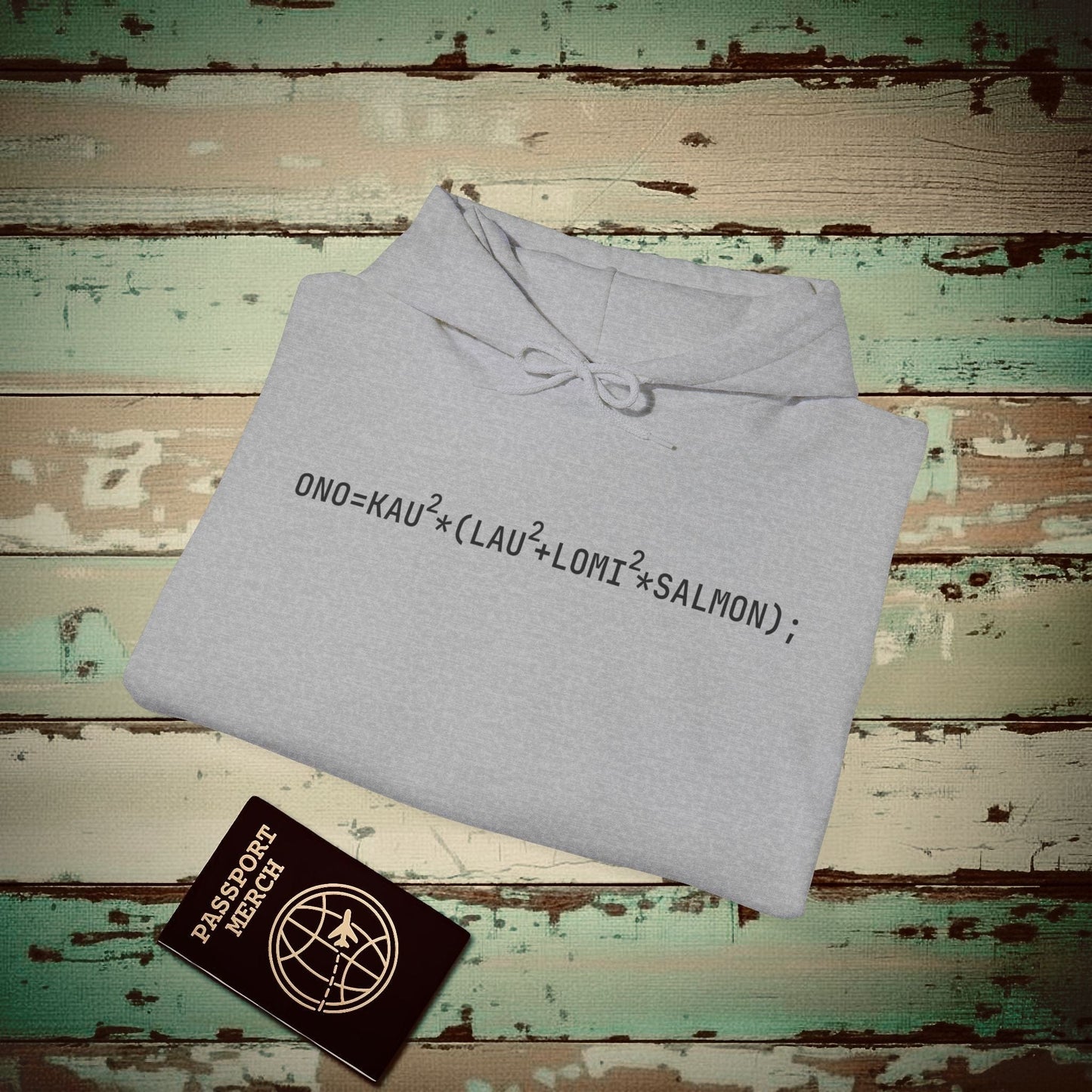 Hawaiian Foodie Math (Coder) Hoodie Sport Grey / S