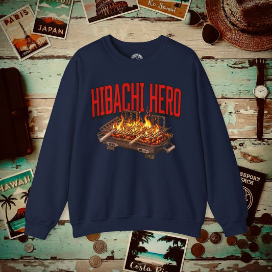 Hibachi Hero, Hawaii Crewneck S / Navy