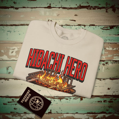 Hibachi Hero, Hawaii Crewneck S / Sand