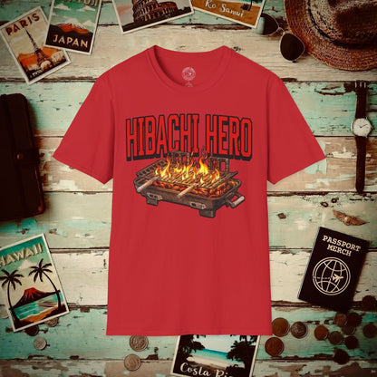 Hibachi Hero, Hawaii T-Shirt Red / S