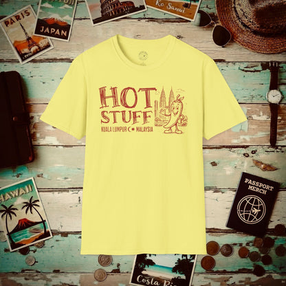 Hot Stuff, Kuala Lumpur, Malaysia T-Shirt Cornsilk / S