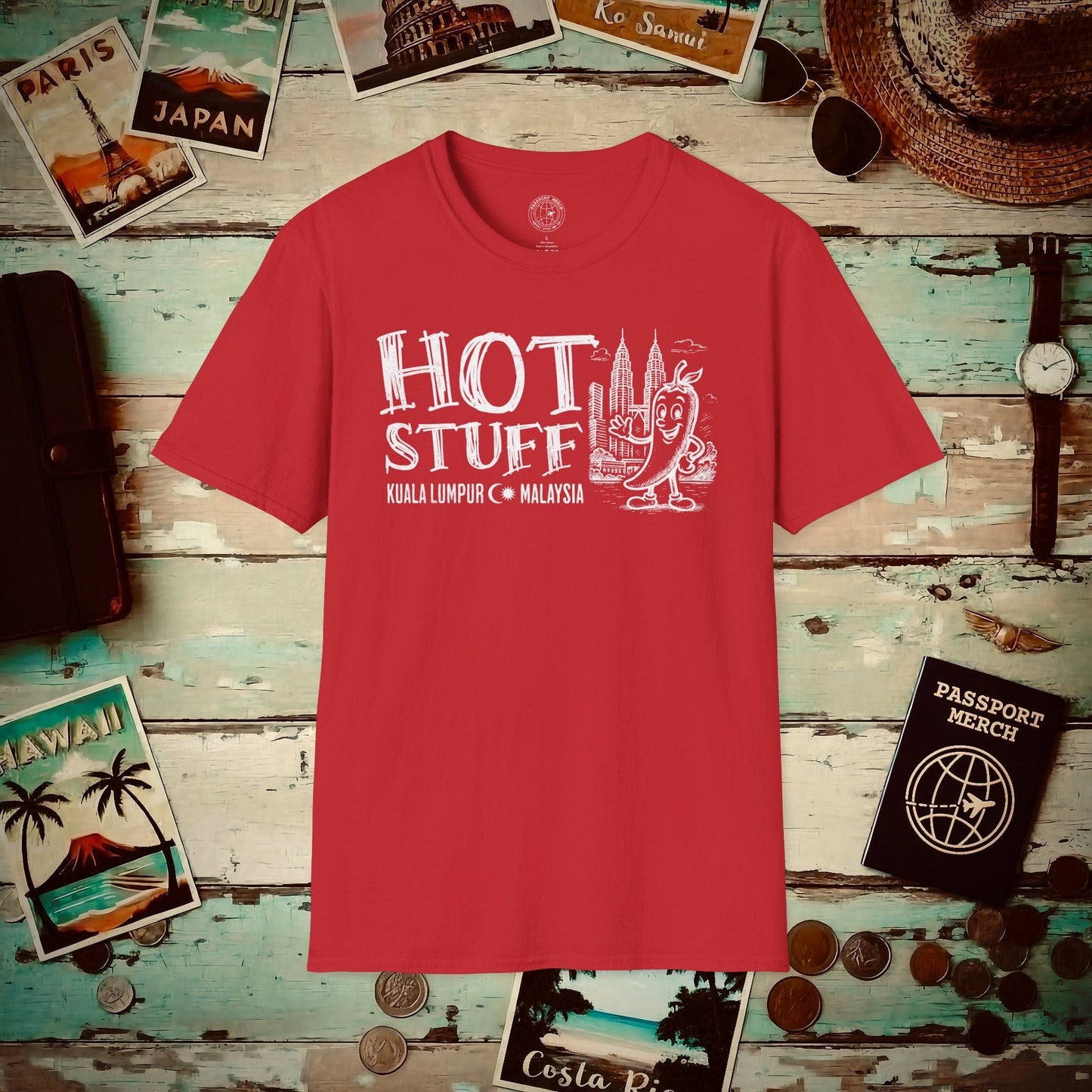 Hot Stuff, Kuala Lumpur, Malaysia T-Shirt Red / S