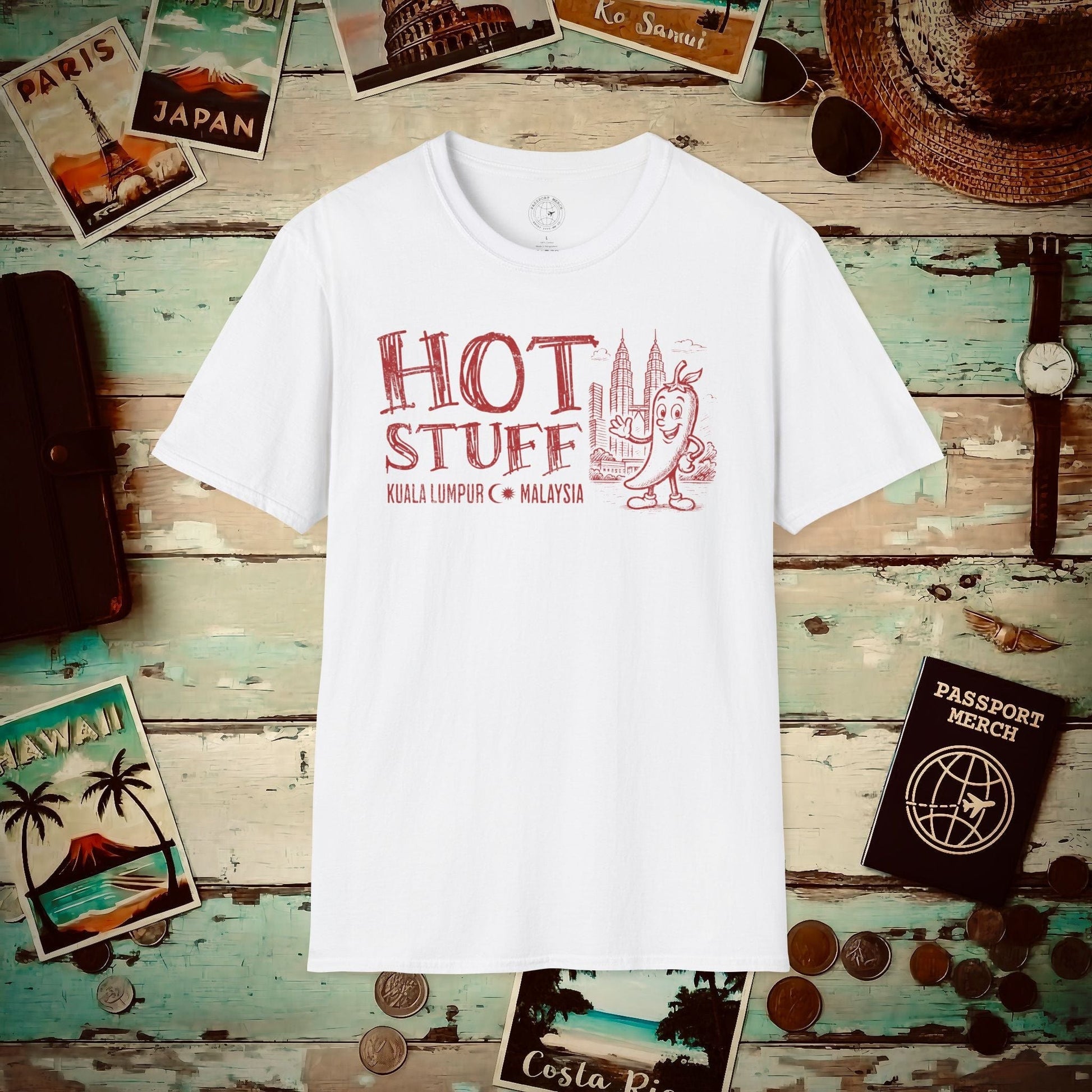 Hot Stuff, Kuala Lumpur, Malaysia T-Shirt White / S