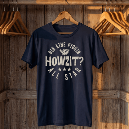 Howzit? (Pidgin All Star), Hawaii T-Shirt Navy / S