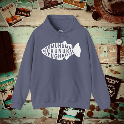 Humuhumu... nukunuku... afughedit, Hawaii Hoodie Heather Navy / S