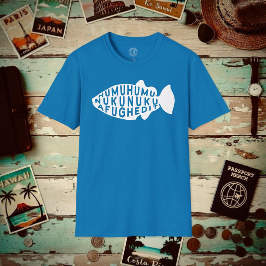Humuhumu... nukunuku... afughedit, Hawaii T-Shirt Sapphire / S