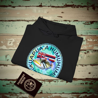 Humuhumunukunukuapua'a, Hawaii Hoodie Black / S