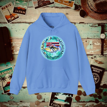 Humuhumunukunukuapua'a, Hawaii Hoodie Carolina Blue / S