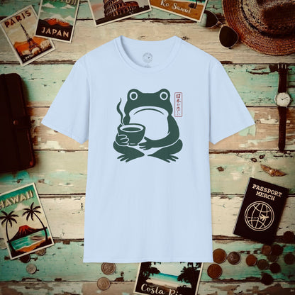 I Miss Japan Frog, Japan T-Shirt Light Blue / S