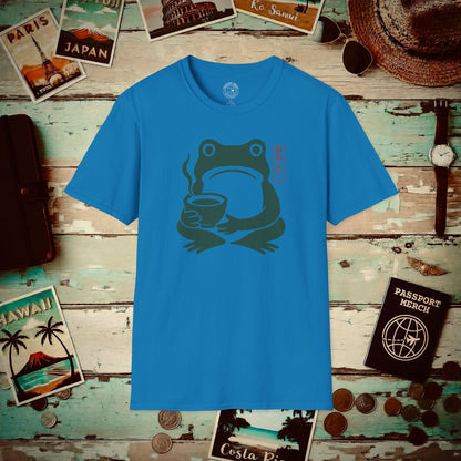 I Miss Japan Frog, Japan T-Shirt Sapphire / S
