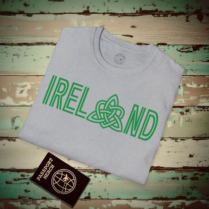 Ireland Celtic Trinity Love Knot T-Shirt Sport Grey / S