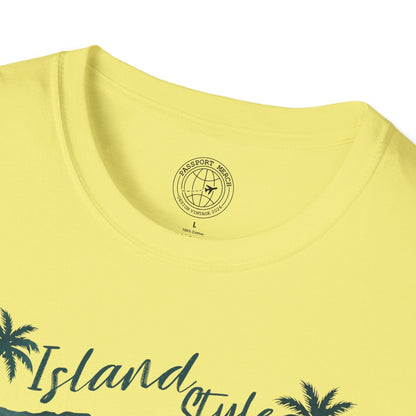 Island Style in Watercolor, Hawaii T-Shirt