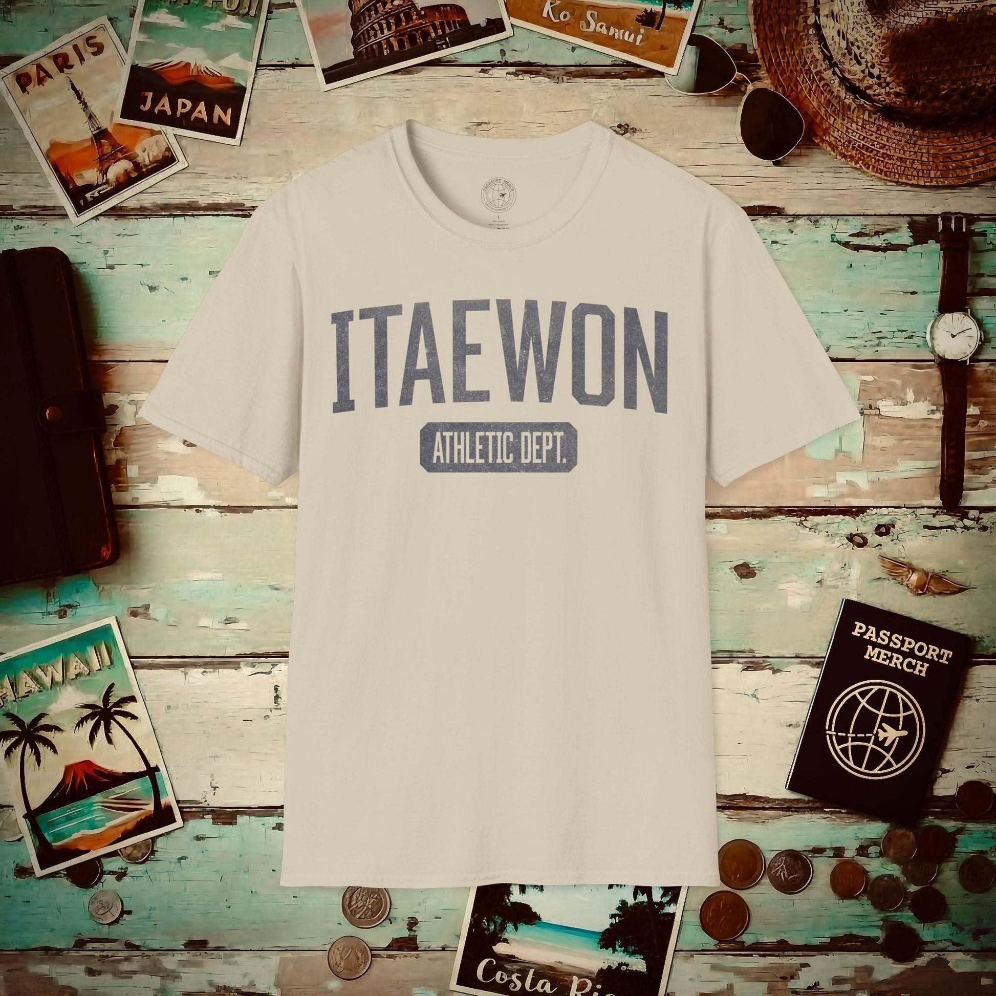 Itaewon Athletic Dept. Korea T-Shirt Sand / S