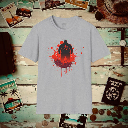 Japanese Sumo Chikara (Power) T-Shirt Sport Grey / S