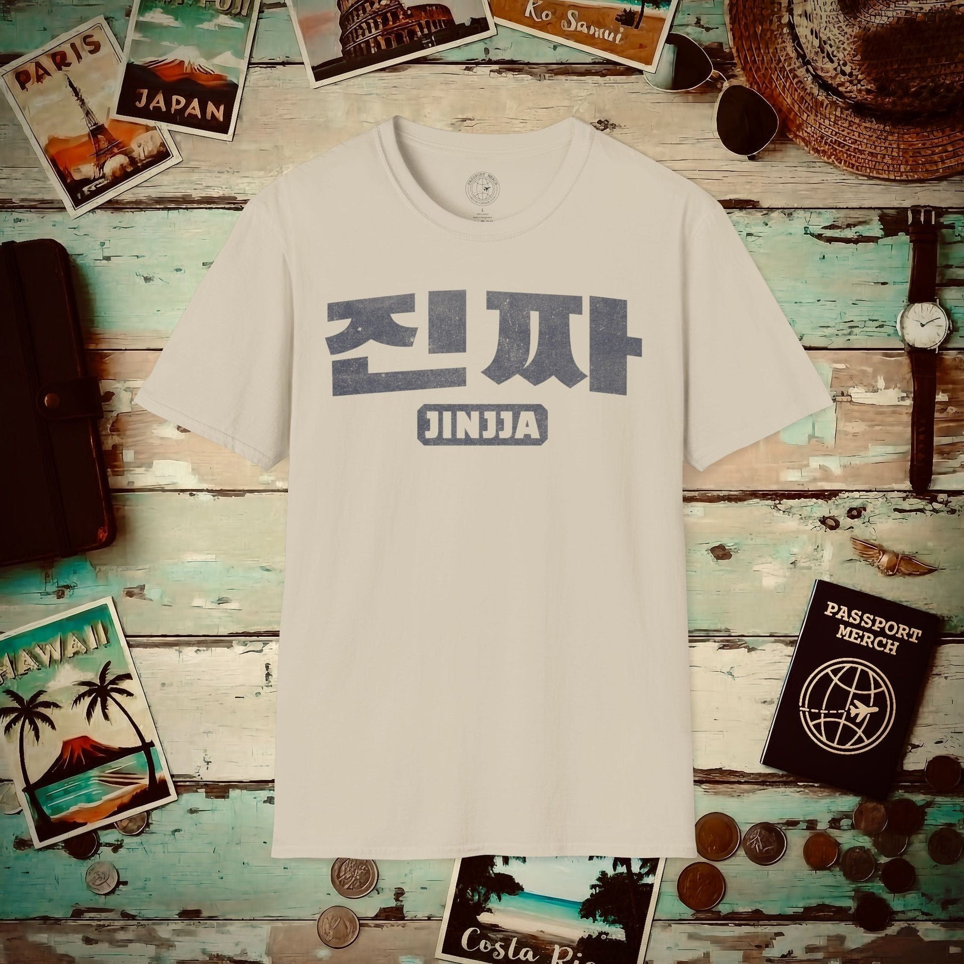 Jinjja (K-Drama 101) Korea T-Shirt Sand / S