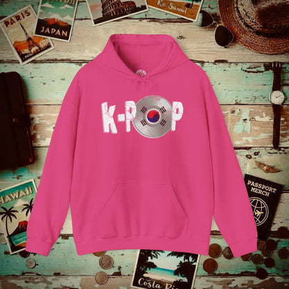 K-POP Vinyl, Korea Hoodie Heliconia / S