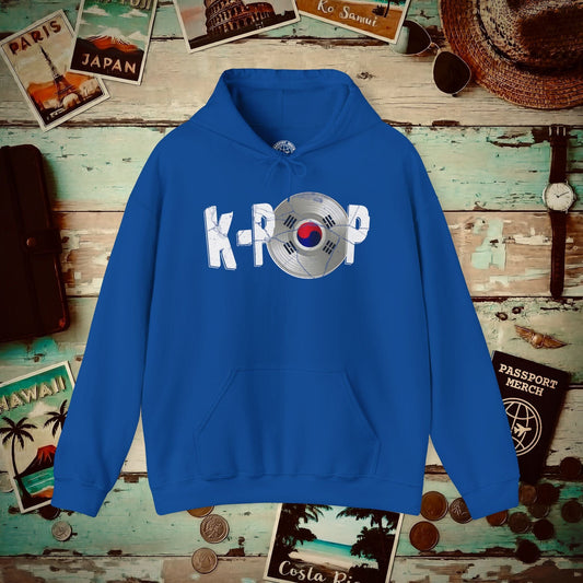 K-POP Vinyl, Korea Hoodie Royal / S
