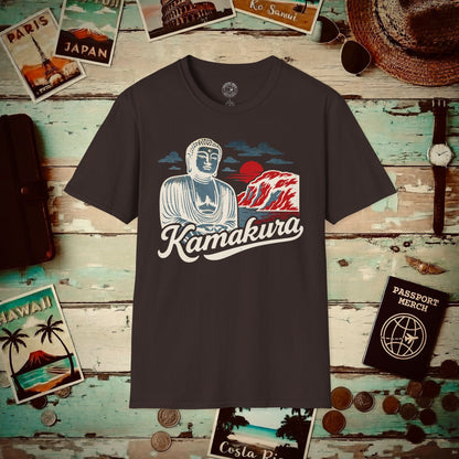 Kamakura, Japan - 80's Vintage T-Shirt Dark Chocolate / S