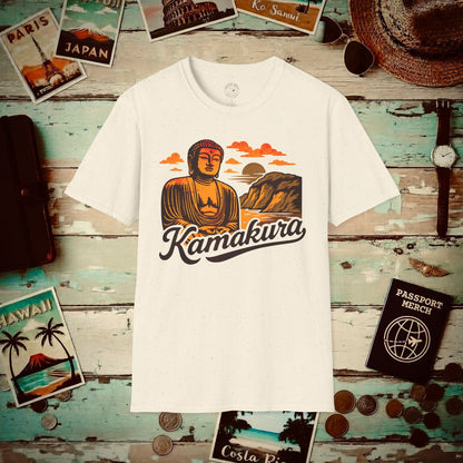 Kamakura, Japan - 80's Vintage T-Shirt Natural / S